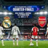Champions League Quarter-Finals: Real Madrid vs Arsenal Headlines Stunning Draw