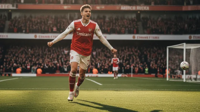 Havertz’s stoppage time goal sends Arsenal to Champions League semis